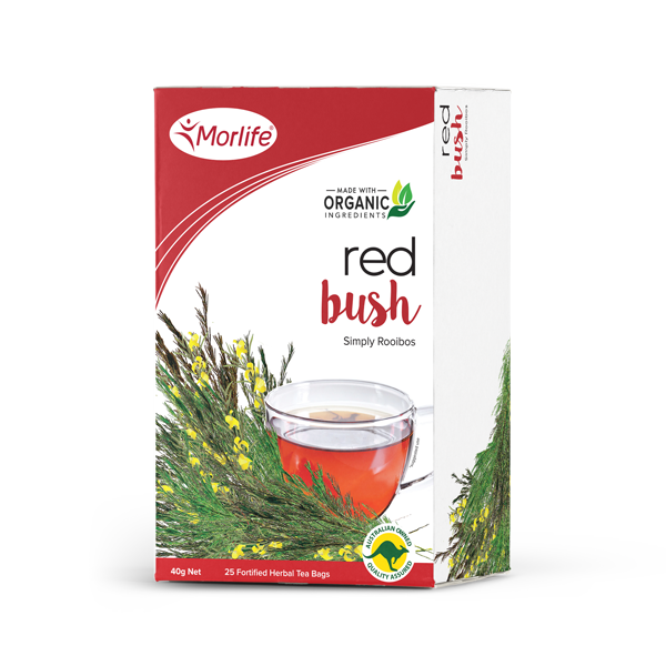 Morlife Red Bush Tea Bags 25s