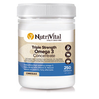 NutriVital TS Omega 3 250 caps