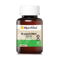 NutriVital St Johns Wort 4000mg OAD 60VC