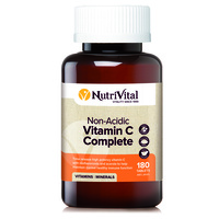 NutriVital Vitamin C Non-Acidic 180 tabs