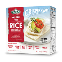 ORG Crispibread Rice Toasted 125gm