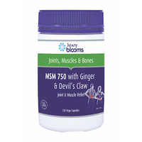 Blooms MSM,Ginger & Devil's Claw 120s