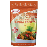 Morlife Quinoa Risotto Spiced Pumpkin 130gm