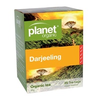 Planet Organic Org Tea Bags 25s Darjeeling