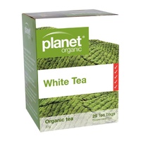 Planet Organic Org Tea Bags 25s White