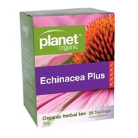 Planet Organic Org Tea Bags 25s Echinacea