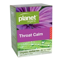 Planet Organic Org Herbal Tea 25s Throat Calm