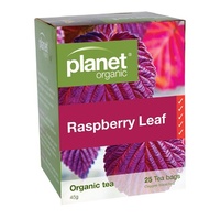 Planet Organic Raspberry Leaf 25 Tea Bags