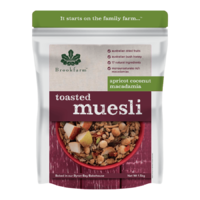 Brookfarm Toasted Macadamia Muesli Apricot 1.5kg