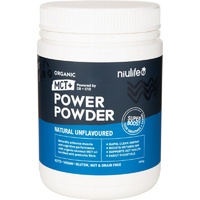 NIU MCT+ Power Pwd Nat Unflav Cert Org 400g