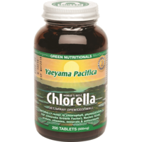 Green Nutritionals Yaeyama Pacifica Chlorella 200 tabs