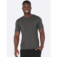 Boody Crew Neck T-Shirt Dark Marl S