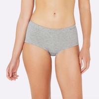 Boody Boyleg Briefs Light Grey Marl S