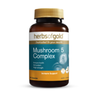 Herbs of Gold - Mushroom 5 Complex 60 Capsules