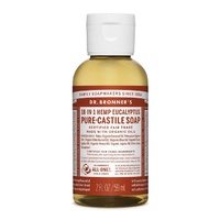 Dr Bronner's Castile Liquid Soap 59ml Eucalyptus