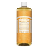 Dr Bronner's Castile Liquid Soap 946ml Citrus Orange