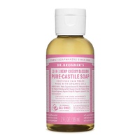 Dr Bronner's Castile Liquid Soap 59ml Cherry Blossom