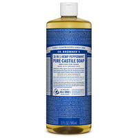 Dr Bronner's Liquid Castile Soap Peppermint 473ml