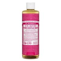 Dr Bronner's Liquid Castile Soap Rose 473ml