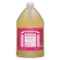 Dr Bronner's Pure-Castile Liquid Soap Rose 3.78ltr