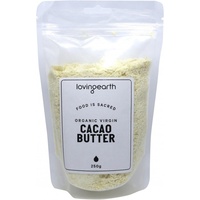 Loving Earth Virgin Cacao Butter 250gm