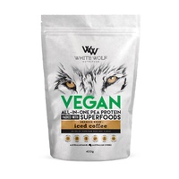 White Wolf Vegan Iced Coffee Protein 400g