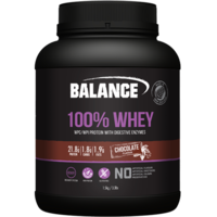 BAL 100% Whey Natural Choc 1.5kg