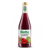 BIO Wild Mountain Cranberry Juice 250ml