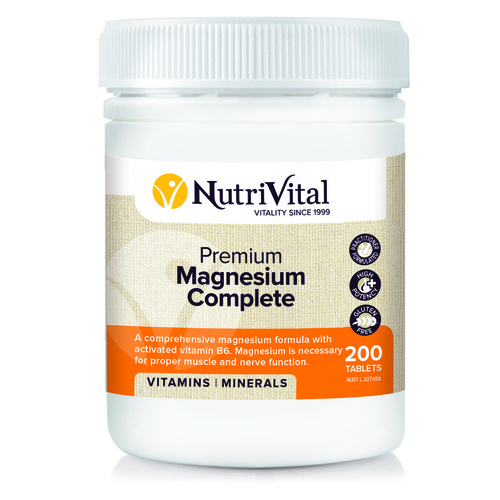 NutriVital Premium Magnesium Complete 200 tabs