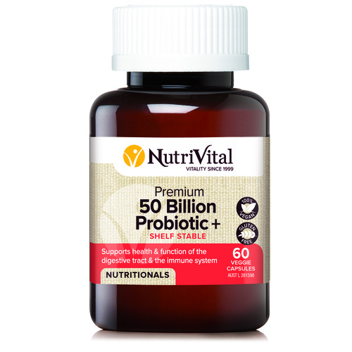 NutriVital Prem ProBiotic 50 Billion Plus 60C