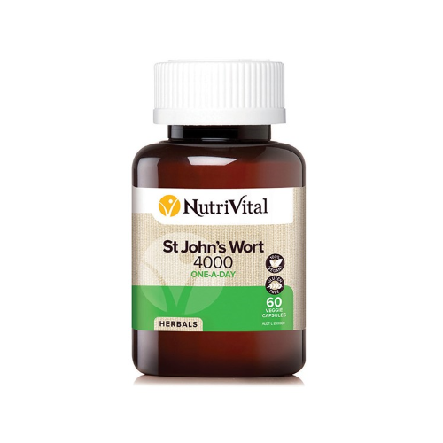 NutriVital St Johns Wort 4000mg OAD 60VC