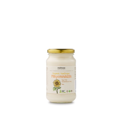 Melrose Mayonnaise Org Sunflower 365gm