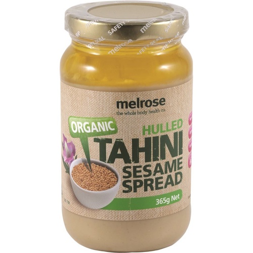 Melrose Tahini Hulled Organic 375gm