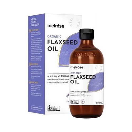 Melrose Oil Flaxseed Org 500ml
