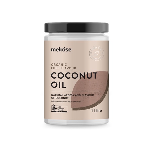 Melrose Organic Full Flavoured Coconut Oil 1L