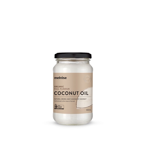 Melrose Org Full Flavour Coconut Oil 325ml