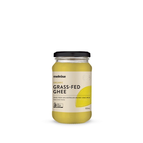 Melrose Org Grass Fed Ghee 325ml