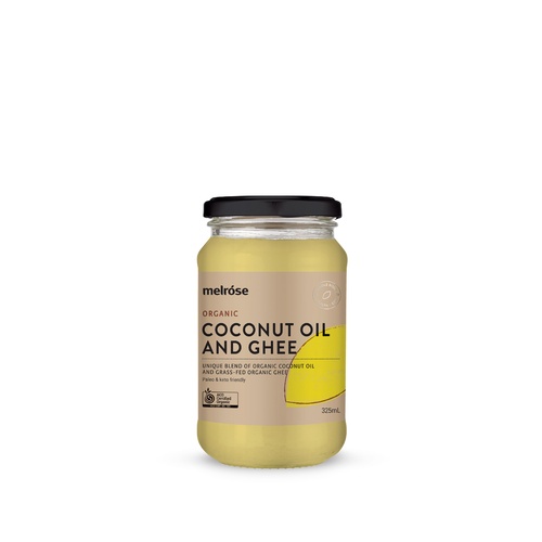 Melrose Org Coconut Oil and Ghee 325ml