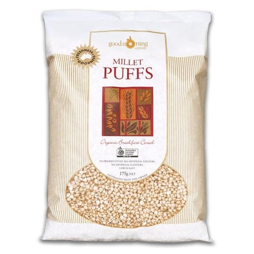 Good Morning Cereals Org. Millet Puffs 175gm