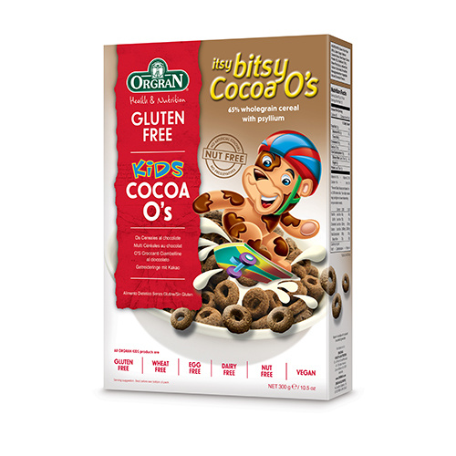 ORG Itsy Bitsy Cocoa O's Cereal 300gm