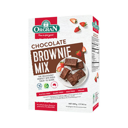 ORG Brownie Mix Choc 400gm