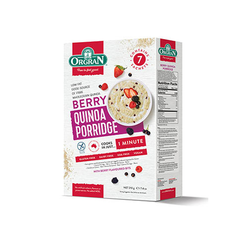 ORG Quinoa Porridge Berry