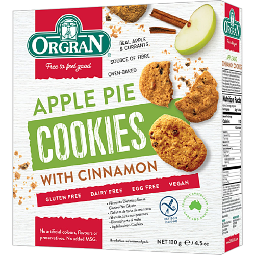 ORG Apple Pie Cookies 130g