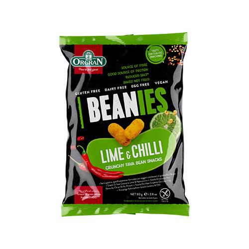 ORG Beanies Lime & Chilli 80g