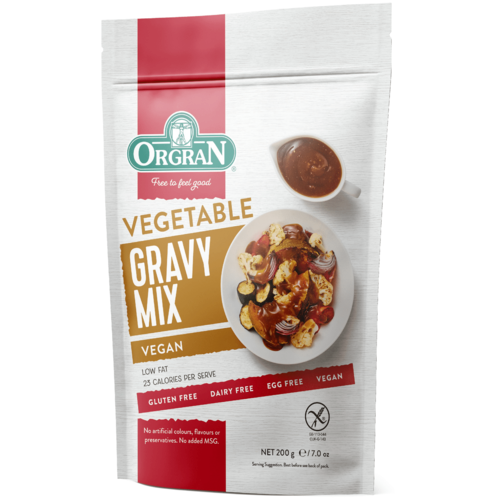 ORG Vegetable Gravy Mix Pouch 200g