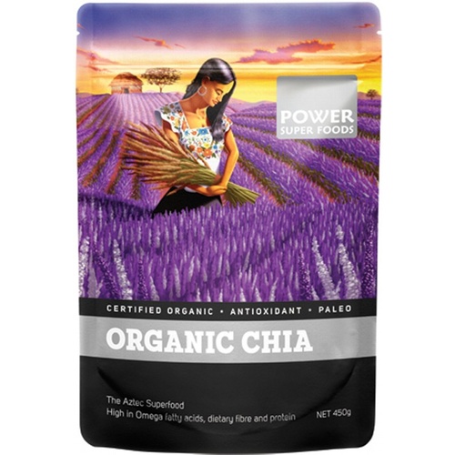 Power Super Food Chia Organic 450gm