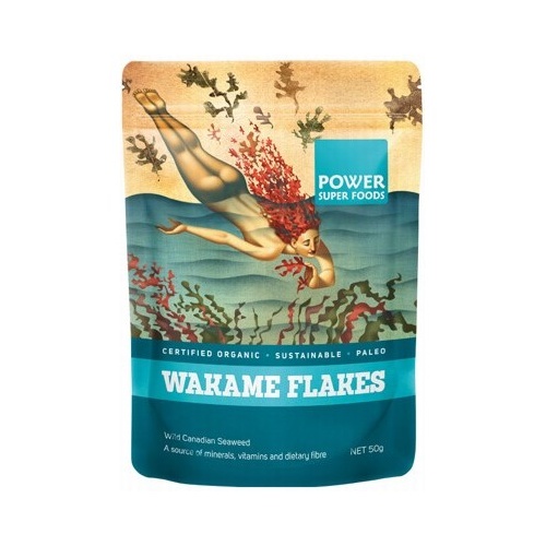 Power Super Foods Wild Canadian Wakame Flakes 50gm