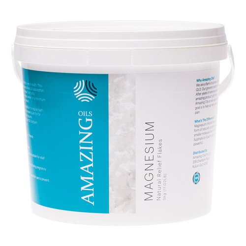 AO Magnesium Natural Relief Bath Flakes Bucket 5kg