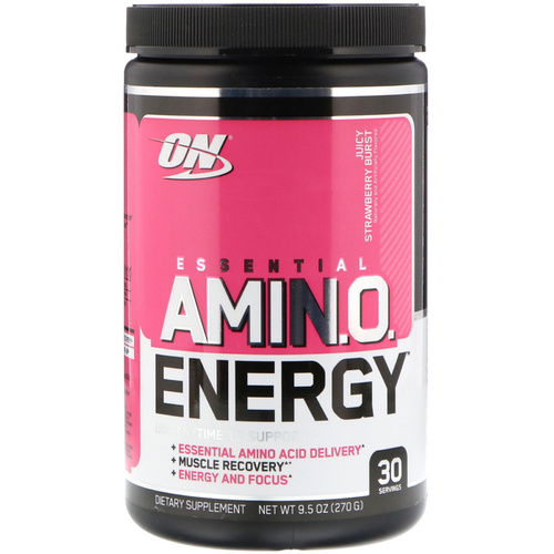 Optimum Nutrition Amino Energy Juicy Strawberry Burst 270g