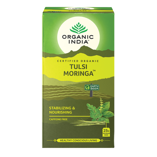 Organic India Tulsi Tea Moringa 25 Tea Bags